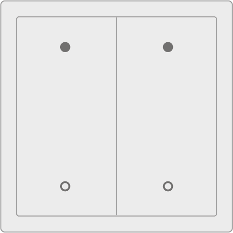 2-gang rocker function